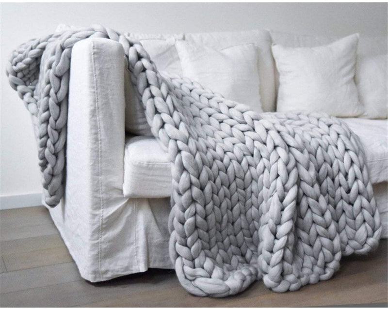 Silku Chunky Knit Blanket